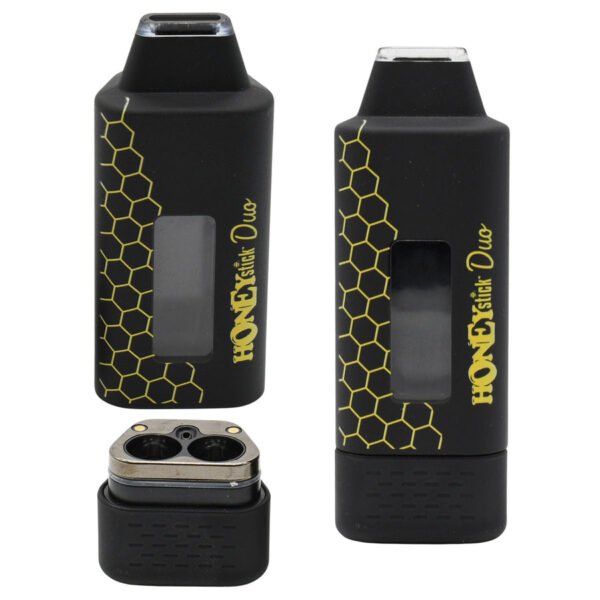HoneyStick DUO Cartridge Vape – Autodraw Dual 510 Cart Battery(Single Duo Unit) - Image 4