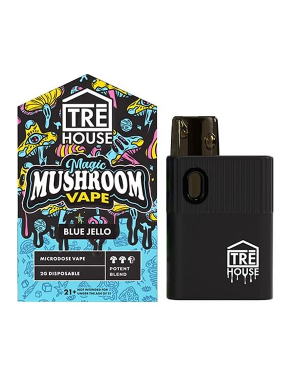Blue Jello Tre House Magic Mushroom Disposable Vape 2G