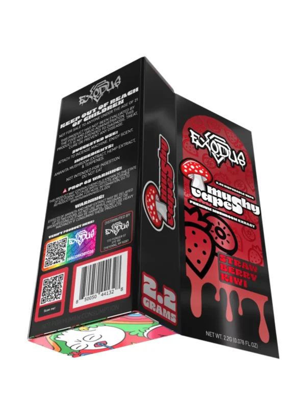 Strawberry Kiwi Exodus Mushy Disposable Vape 2.2G - Image 2