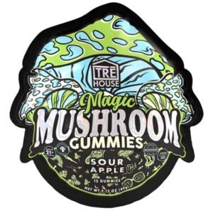 Sour Apple Tre House Magic Mushroom Gummies