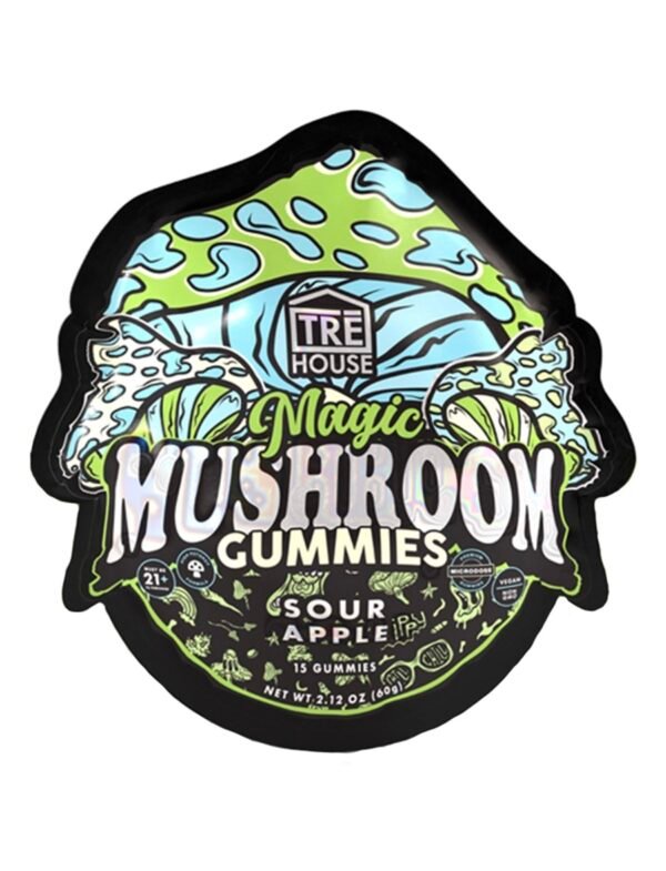 Sour Apple Tre House Magic Mushroom Gummies