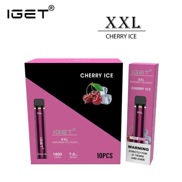 iGET® XXL – Cherry ice (10PCs)