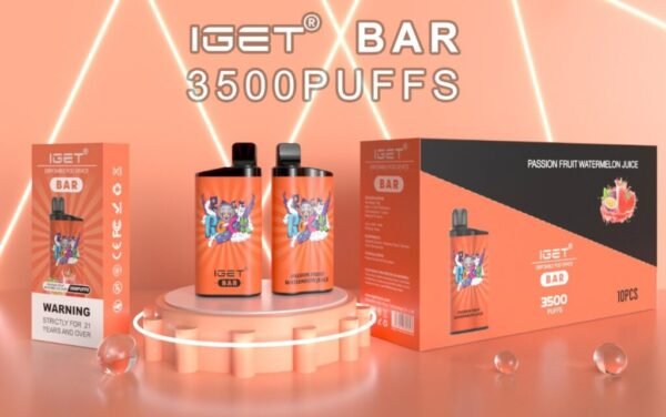 iGET® BAR – Passion Fruit Watermelon Juice (10PCs)