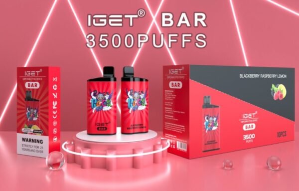 iGET® BAR – Blackberry Raspberry Lemon (10PCs)