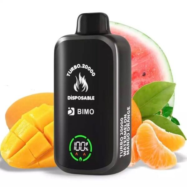 BIMO Turbo 20000 Puffs – Watermelon Mango Orange