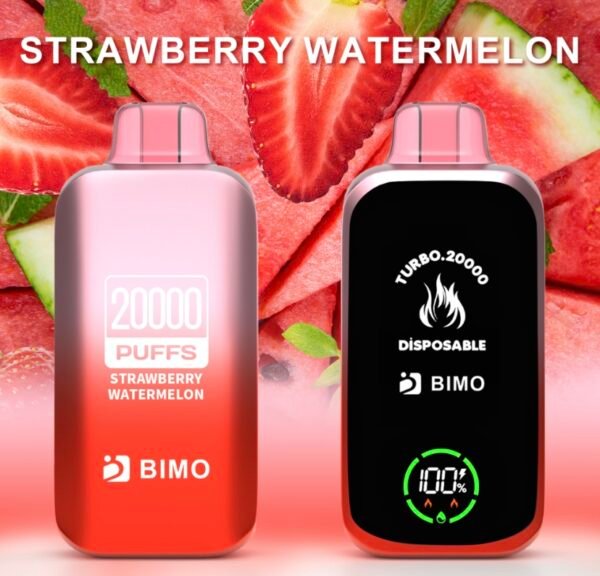 BIMO Turbo 20000 Puffs – Strawberry Watermelon