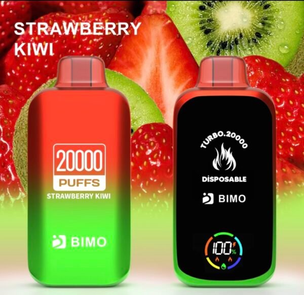 BIMO Turbo 20000 Puffs – Strawberry Kiwi