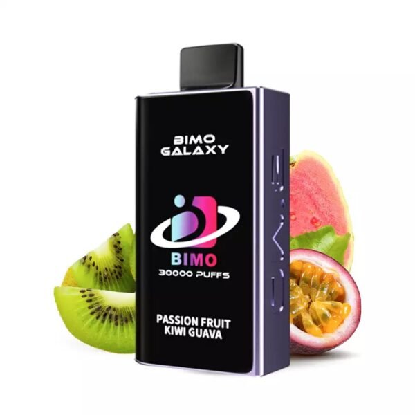 BIMO Galaxy 30000 Puffs – Passion Fruit Kiwi Guava - Image 2