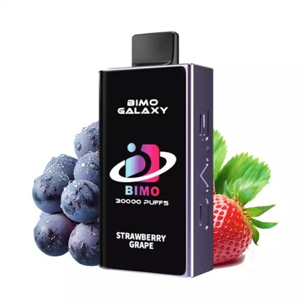 BIMO Galaxy 30000 Puffs – Strawberry Grape - Image 2