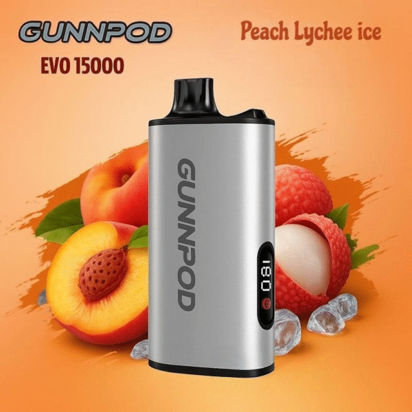 Gunnpod EVO Peach lychee Ice 15000