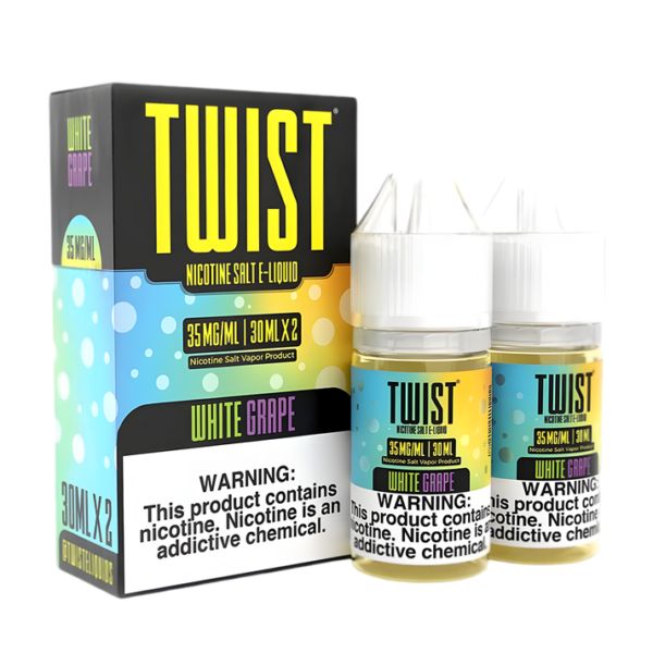 Twist eLiquid Nic Salt 60mL (2x30mL) Vape Juice (50MG) - Image 3