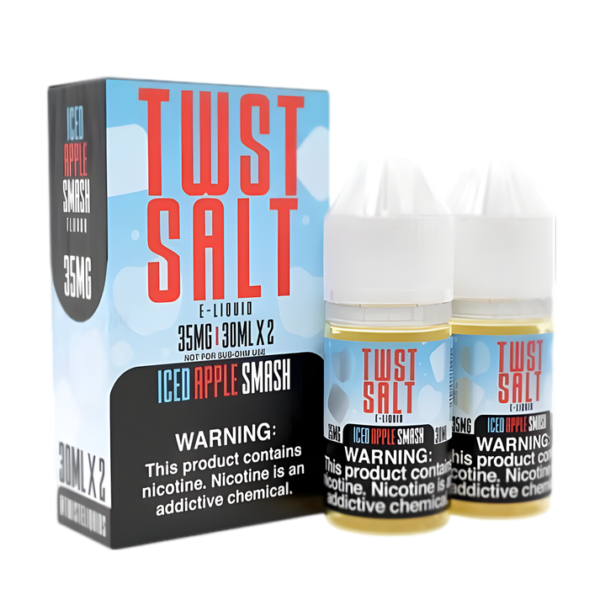 Twist eLiquid Nic Salt 60mL (2x30mL) Vape Juice (50MG) - Image 21