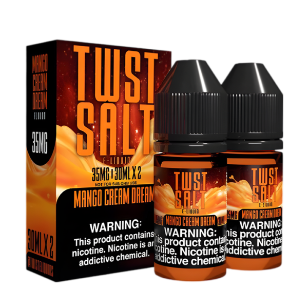 Twist eLiquid Nic Salt 60mL (2x30mL) Vape Juice (50MG) - Image 19