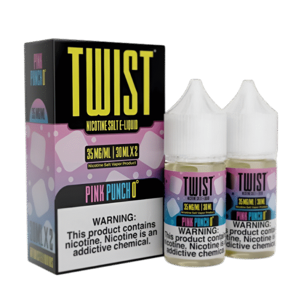 Twist eLiquid Nic Salt 60mL (2x30mL) Vape Juice (50MG) - Image 23