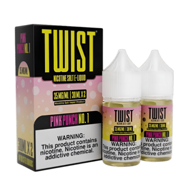 Twist eLiquid Nic Salt 60mL (2x30mL) Vape Juice (50MG) - Image 24