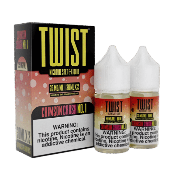 Twist eLiquid Nic Salt 60mL (2x30mL) Vape Juice (50MG) - Image 28