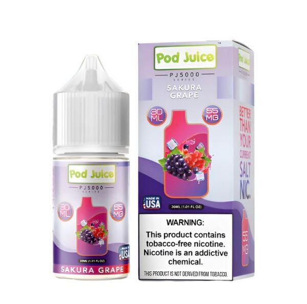 Pod Juice PJ5000 Salt Nicotine Vape Juice - Image 4