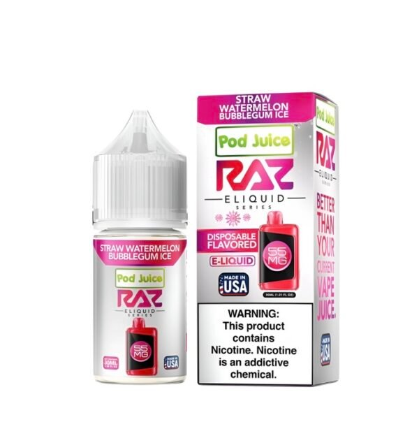 Pod Juice x Raz Salt Nicotine Vape Juice - Image 7