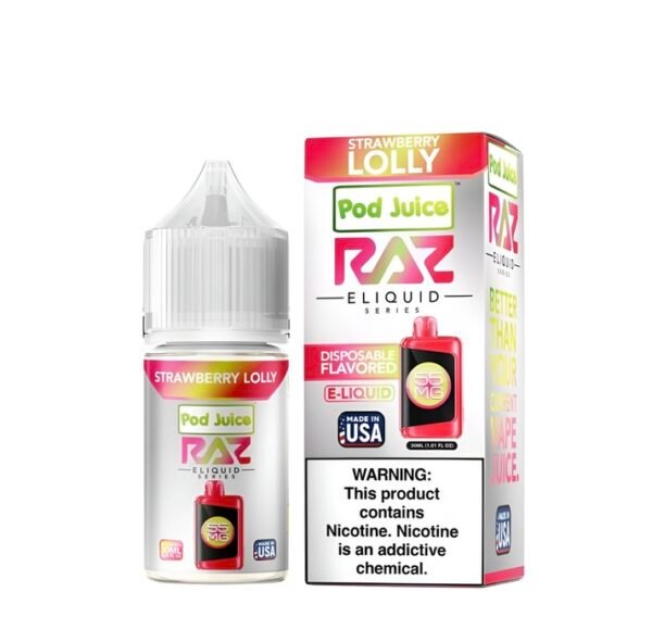 Pod Juice x Raz Salt Nicotine Vape Juice - Image 4