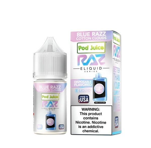 Pod Juice x Raz Salt Nicotine Vape Juice - Image 3