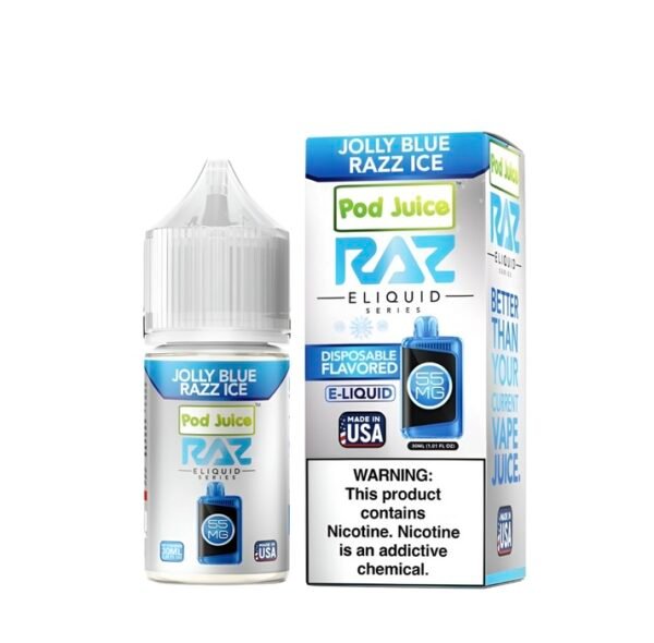 Pod Juice x Raz Salt Nicotine Vape Juice - Image 2
