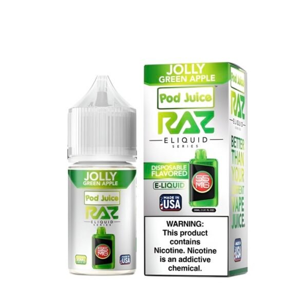 Pod Juice x Raz Salt Nicotine Vape Juice