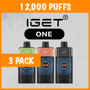 IGET ONE – 12000 PUFFS ( 3 pack)