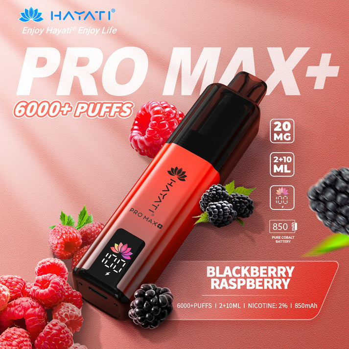 Hayati Pro Max Plus Blackberry Raspberry