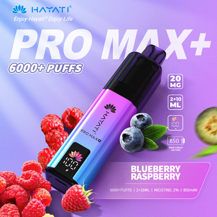 Hayati Pro Max Plus Blueberry Raspberry