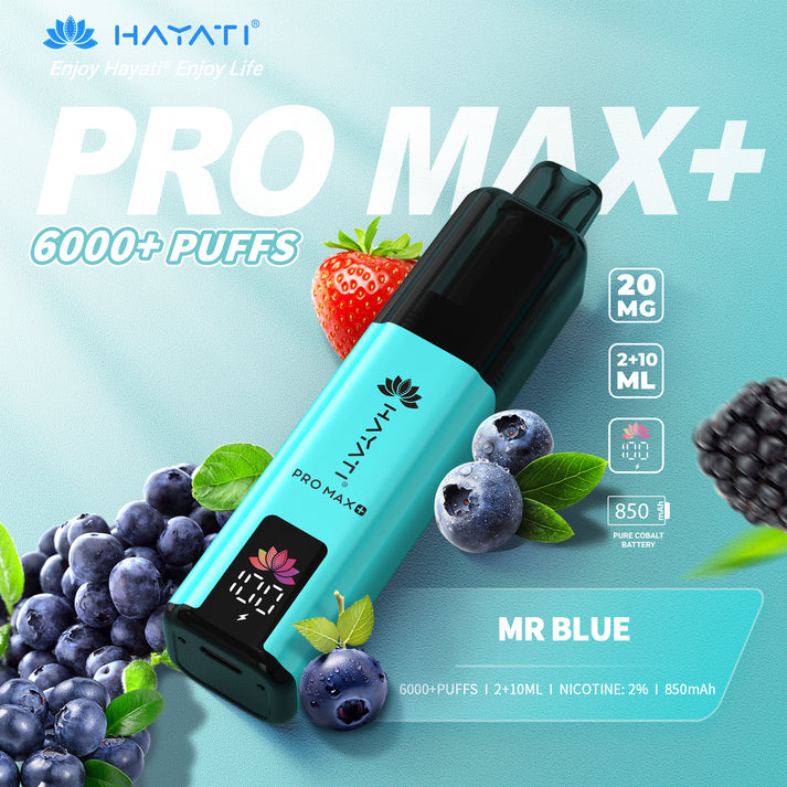 Hayati Pro Max Plus Mr Blue