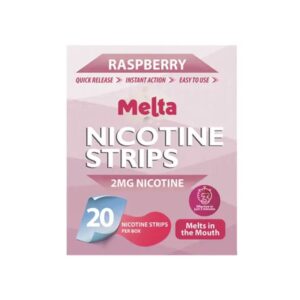 Melta Nicotine Strips - Raspberry