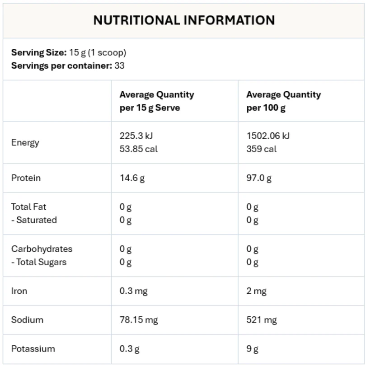 Original Hydrolysed Collagen Powder |Peptipro| 500mg - Image 4
