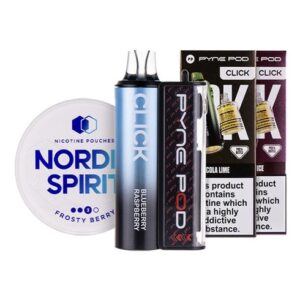 Pyne Pod Click 50k Vape Kit & Nicotine Pouch Bundle