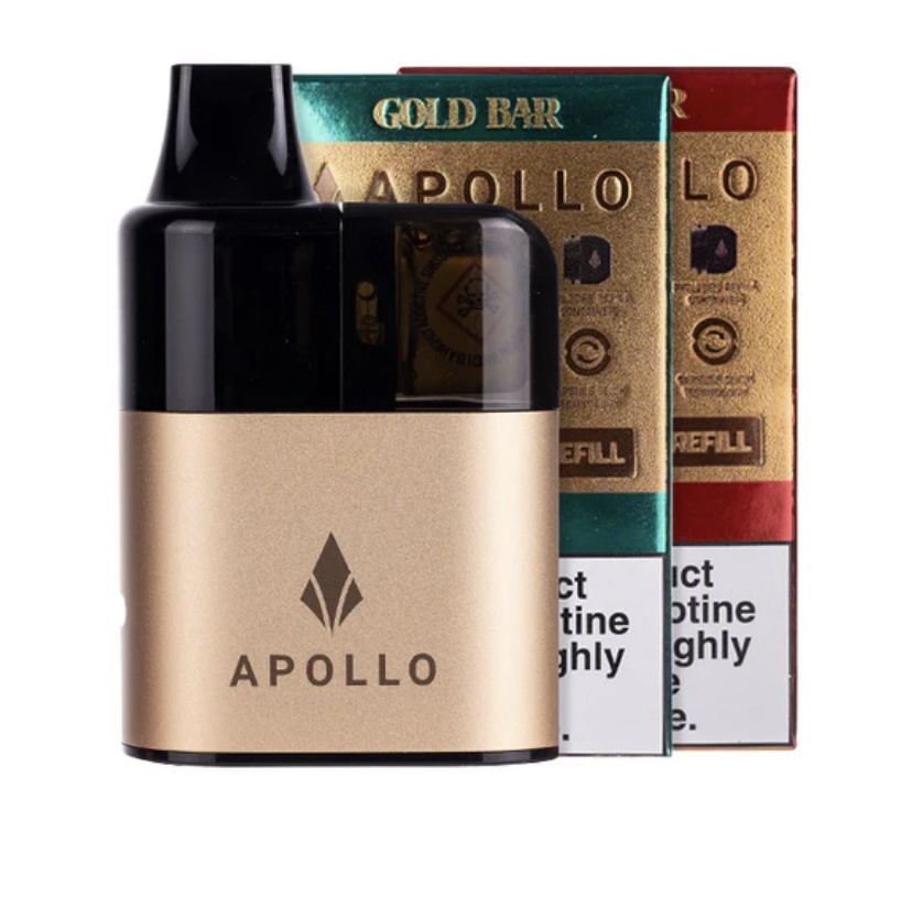 Gold Bar Apollo 20k Pod Kit Bundle