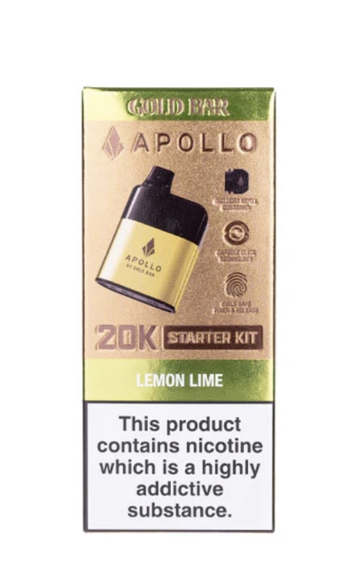 Gold Bar Apollo 20k Pod Kit Bundle - Image 3