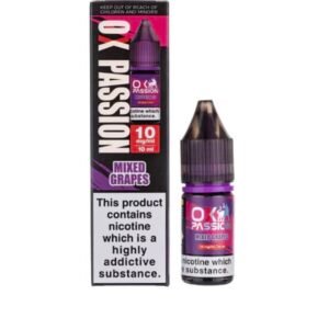 Mixed Grapes Nic Salt E-Liquid by Oxva Ox Passion