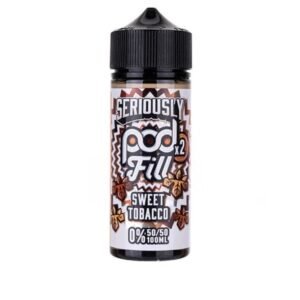 Sweet Tobacco 100ml (50/50) Shortfill by Seriously Pod Fill 2
