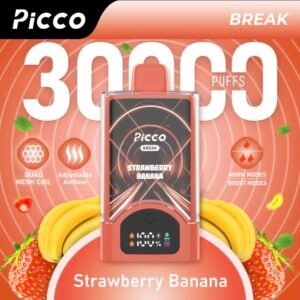 Picco Break 30000 Puffs – Strawberry Banana