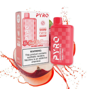 PYRO 6000 Puffs Double Apple