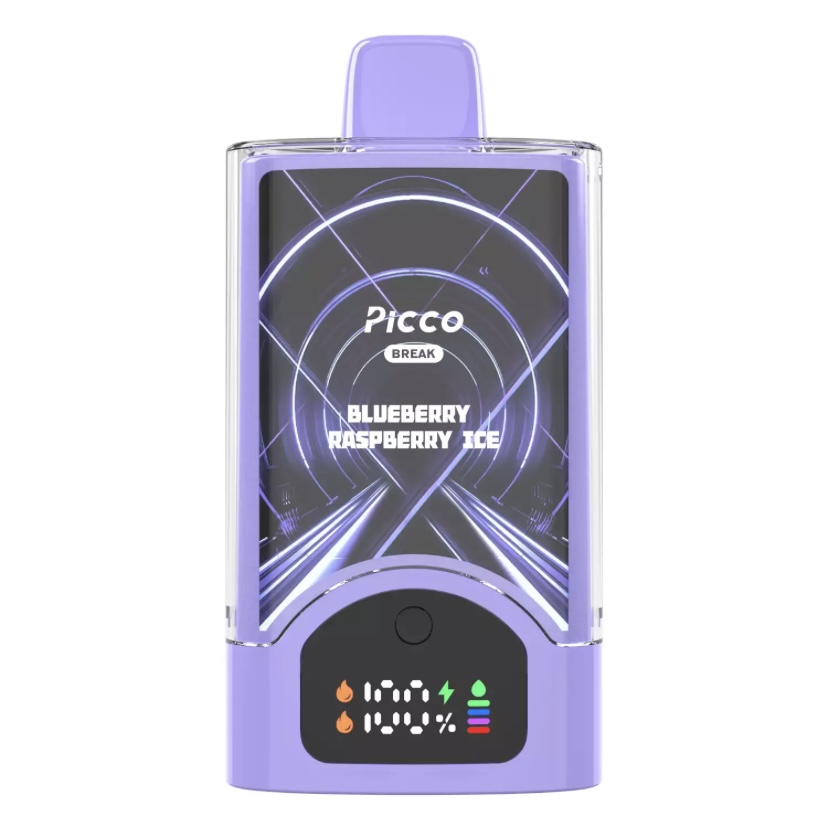 Picco Break 30000 Puffs – Blueberry Raspberry Ice - Image 2