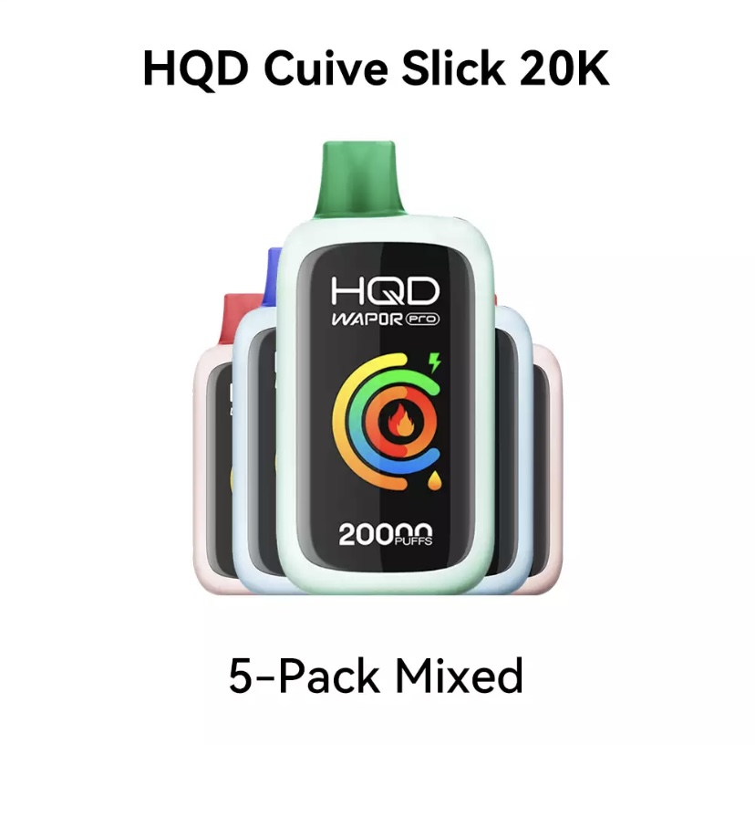 HQD Cuive Slick 20000 Hot 5 Pack
