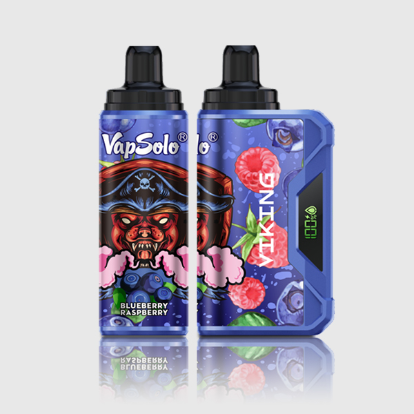VapSolo VIKING 12000 Puffs Blueberry Raspberry - Image 2