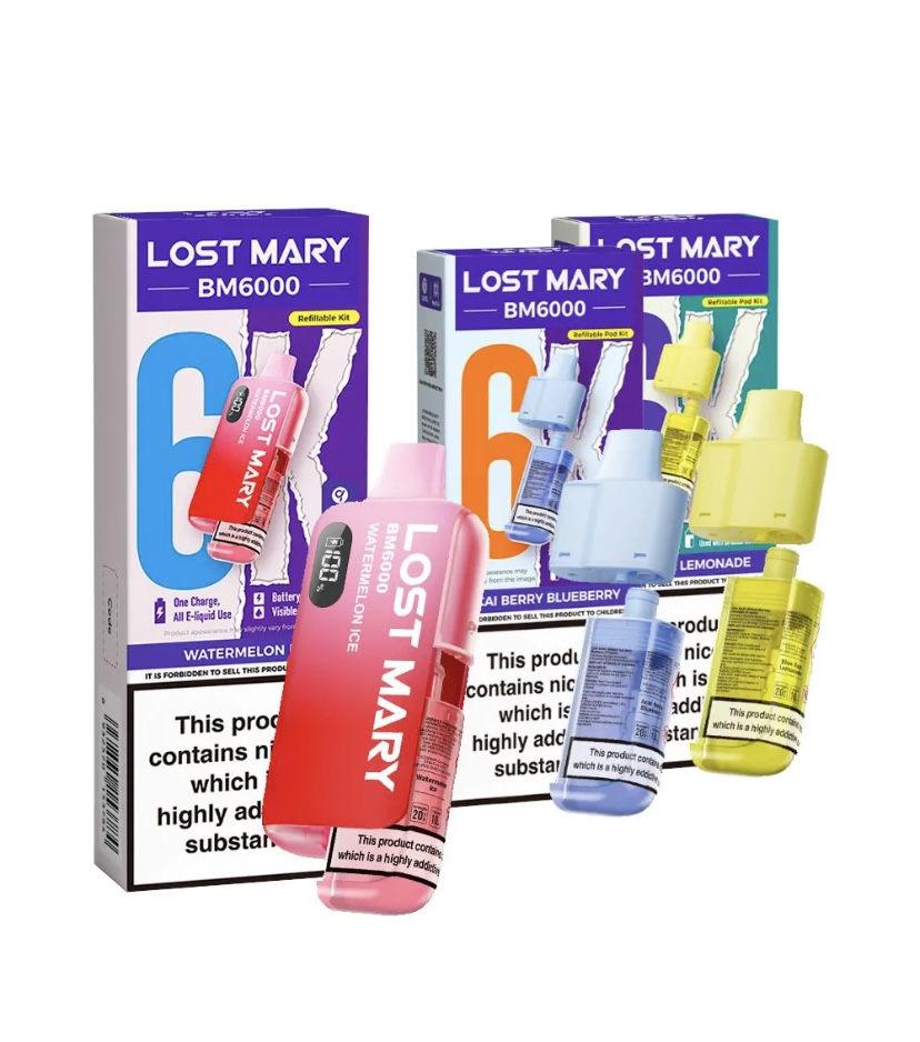 Lost Mary BM6000 Prefilled Kit Bundle