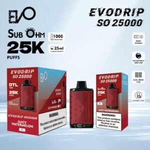 JUICY WATERMELON EVODRIP SO25000 DISPOSABLE (5 Pack)