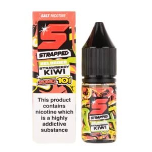 Strawberry Kiwi Nic Salt E-Liquid by Strapped Reloaded