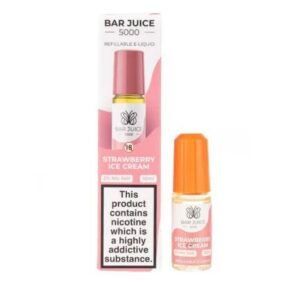 Strawberry Ice Cream Nic Salt E-Liquid by Bar Juice 5000