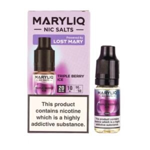 Triple Berry Ice Nic Salt E-Liquid by Lost Mary Maryliq