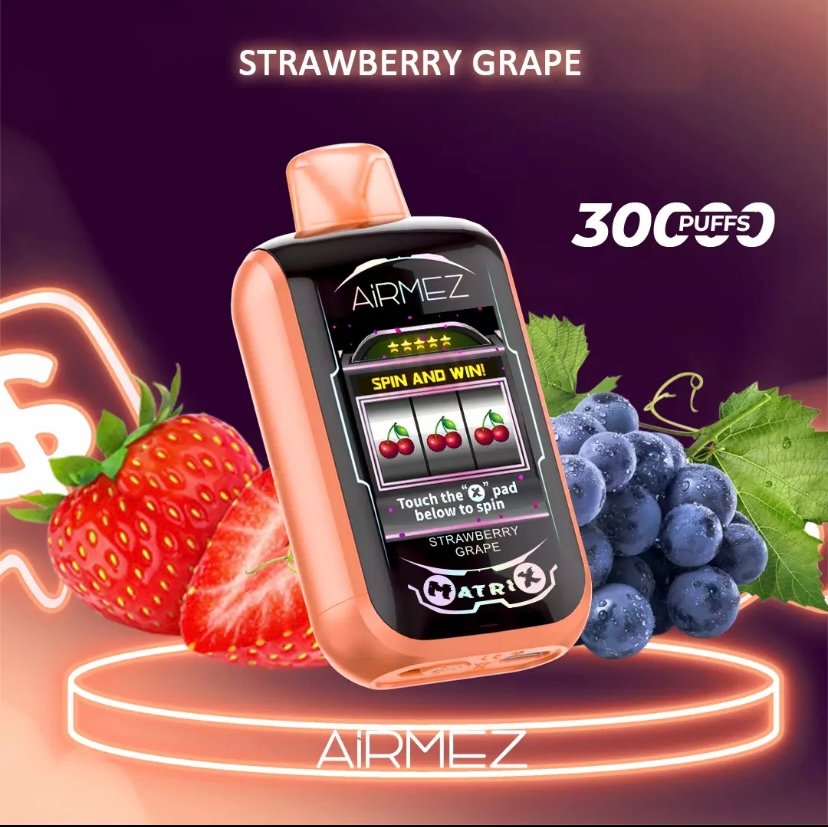 Airmez Matrix Pro 30000 Puffs – Strawberry Grape