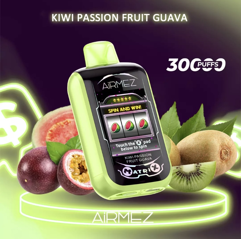 Airmez Matrix Pro 30000 Puffs – Kiwi Passionfruit Guava