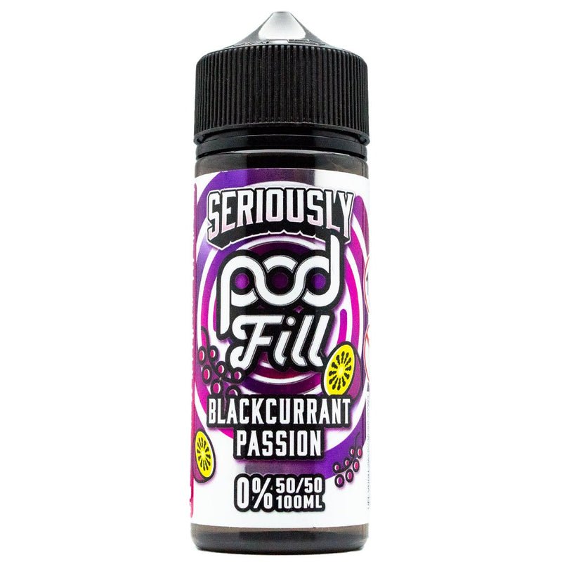 Blackcurrant Passion 100ml Shortfill By Seriously Pod Fill